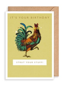 Поздравителна картичка за рожден ден - Похвали се и блести!